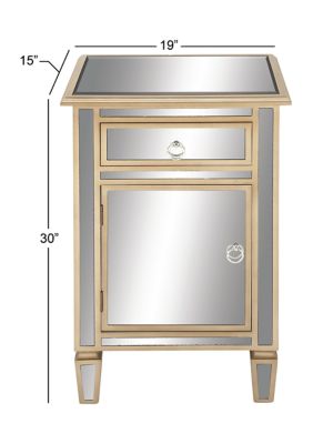 Glam Glass Cabinet