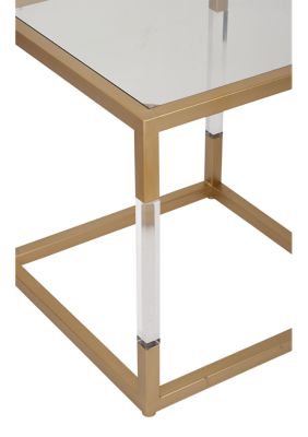 Modern Metal Accent Table