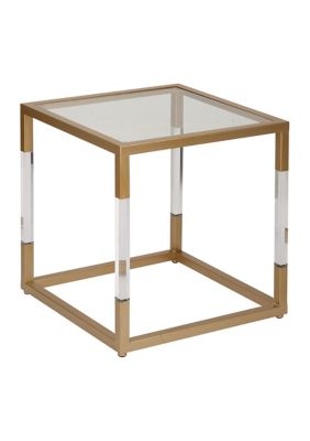 Modern Metal Accent Table