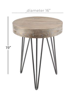 Modern Wooden Accent Table