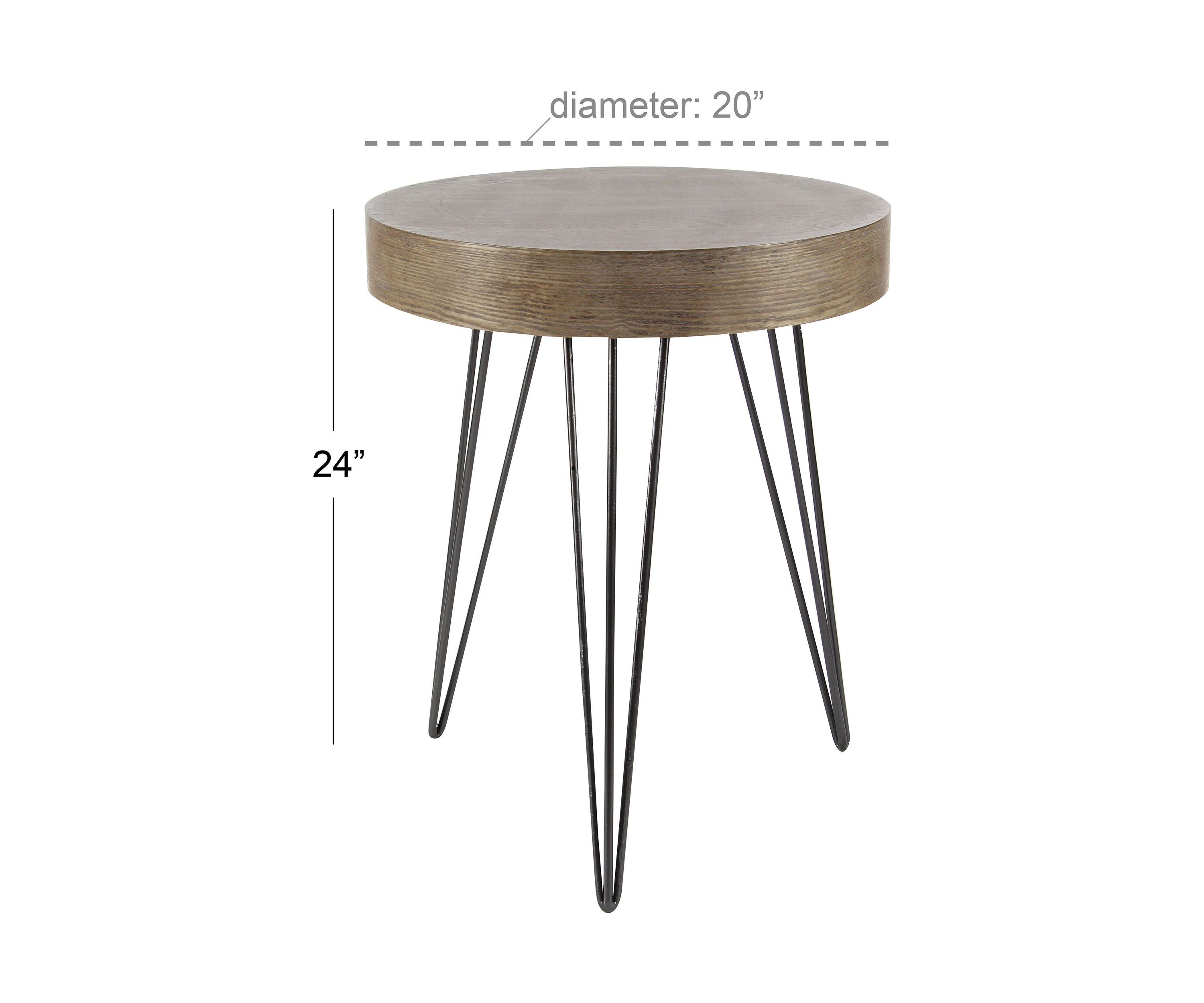 Modern Wooden Accent Table