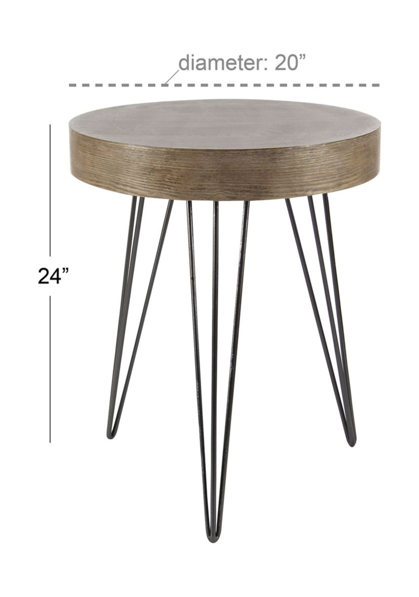 Modern Wooden Accent Table