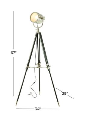 Vintage Aluminum Floor Lamp