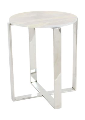 Modern Marble Accent Table