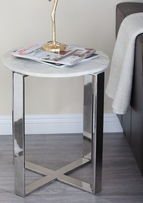 Modern Marble Accent Table