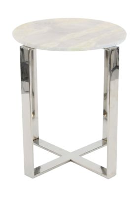 Modern Marble Accent Table