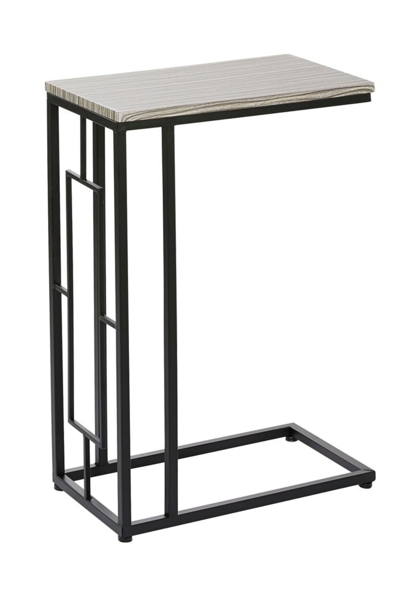Contemporary Metal Accent Table