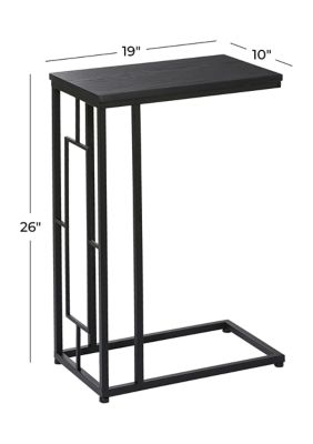 Contemporary Metal Accent Table