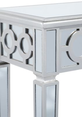 Glam Glass Console Table