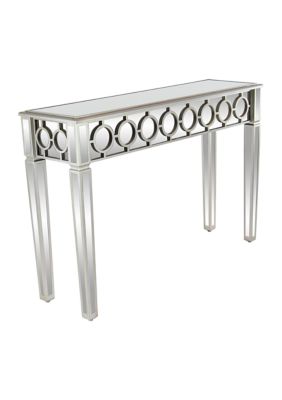 Glam Glass Console Table