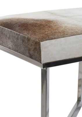 Contemporary Leather Stool