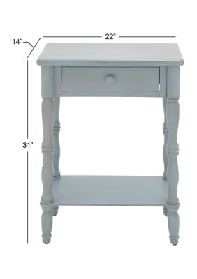 Farmhouse Wooden Accent Table