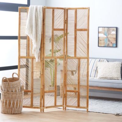 Contemporary Wood Room Divider Screen