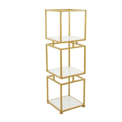 Glam Marble Shelving Unit