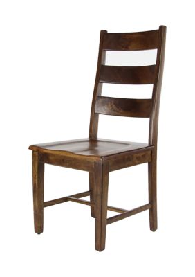 Rustic Mango Wood Dining Chair - Set of 2