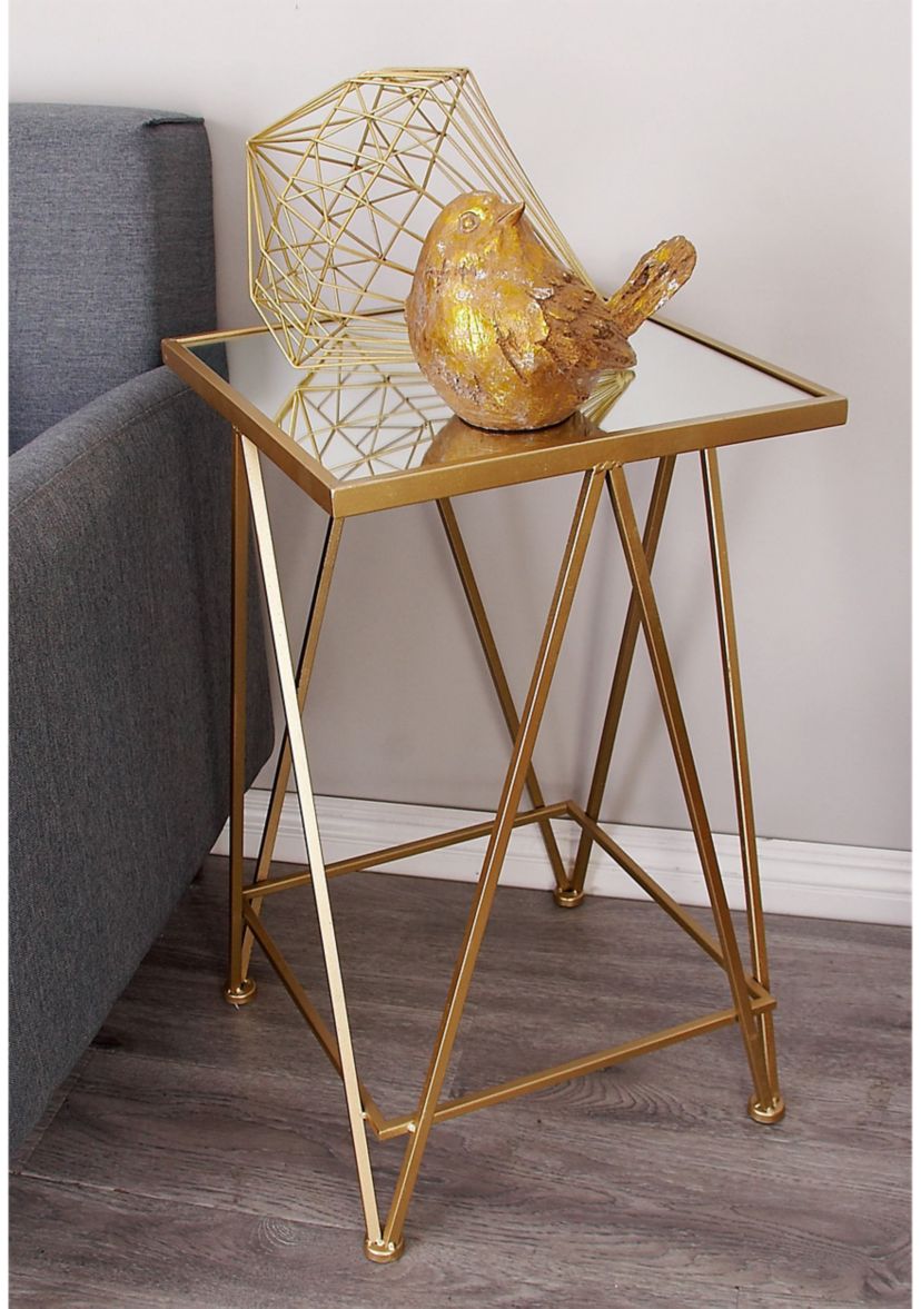 Contemporary Metal Accent Table - Set of 2