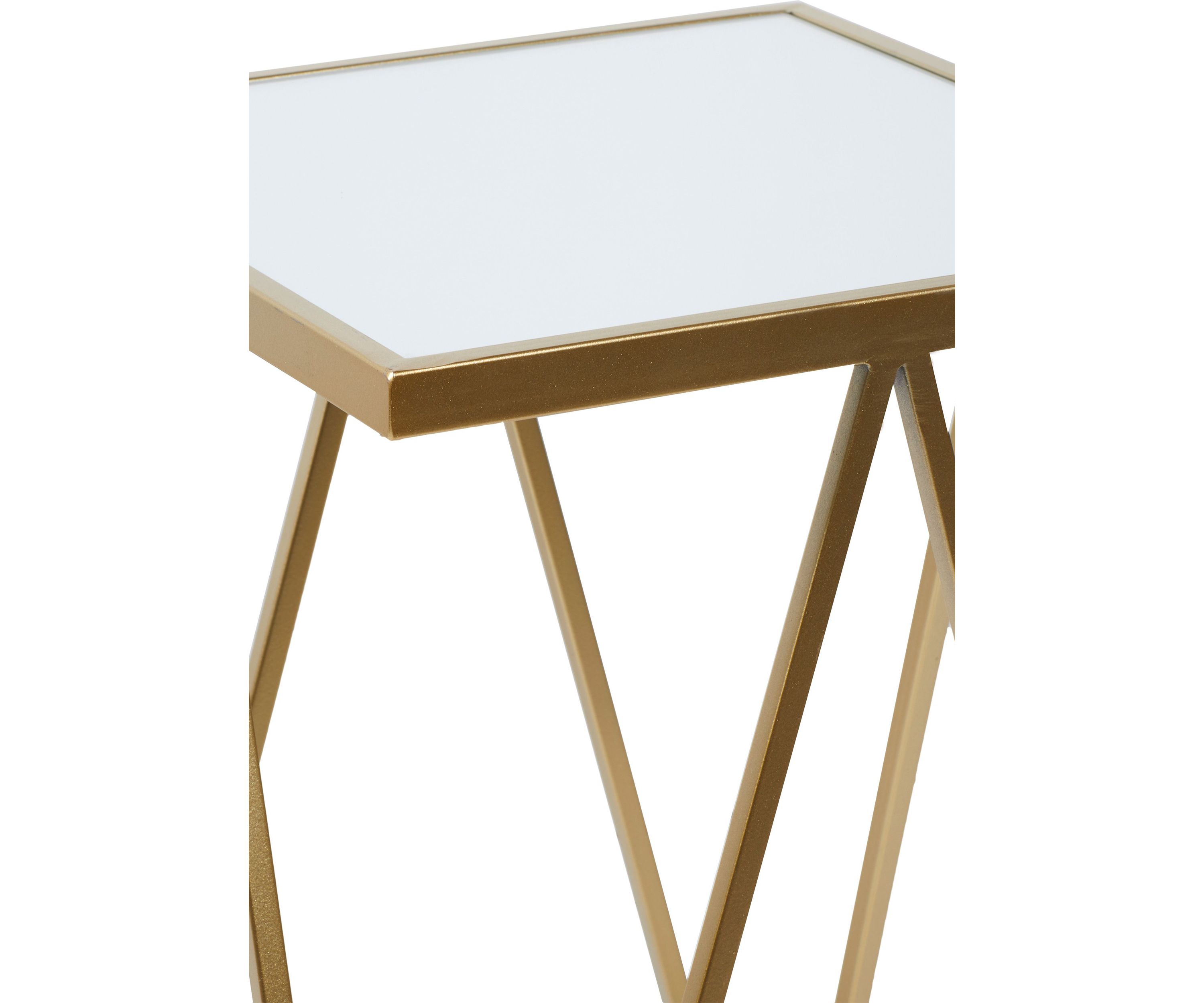 Contemporary Metal Accent Table - Set of 2