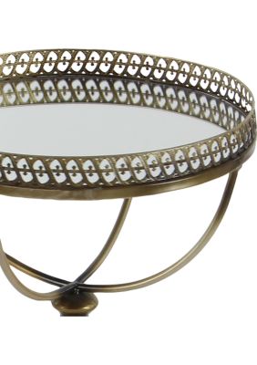 Traditional Metal Accent Table