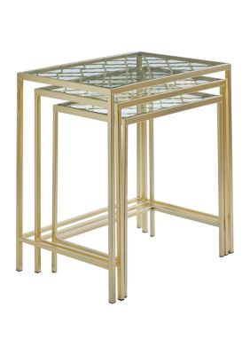 Idaho Vandals Contemporary Metal Accent Table - Set of 3