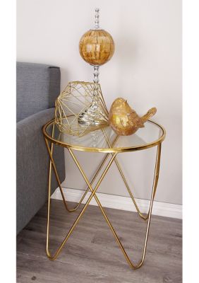 Contemporary Metal Accent Table - Set of 3