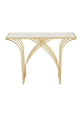 Modern Metal Console Table