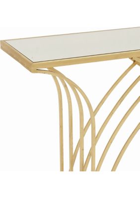 Modern Metal Console Table