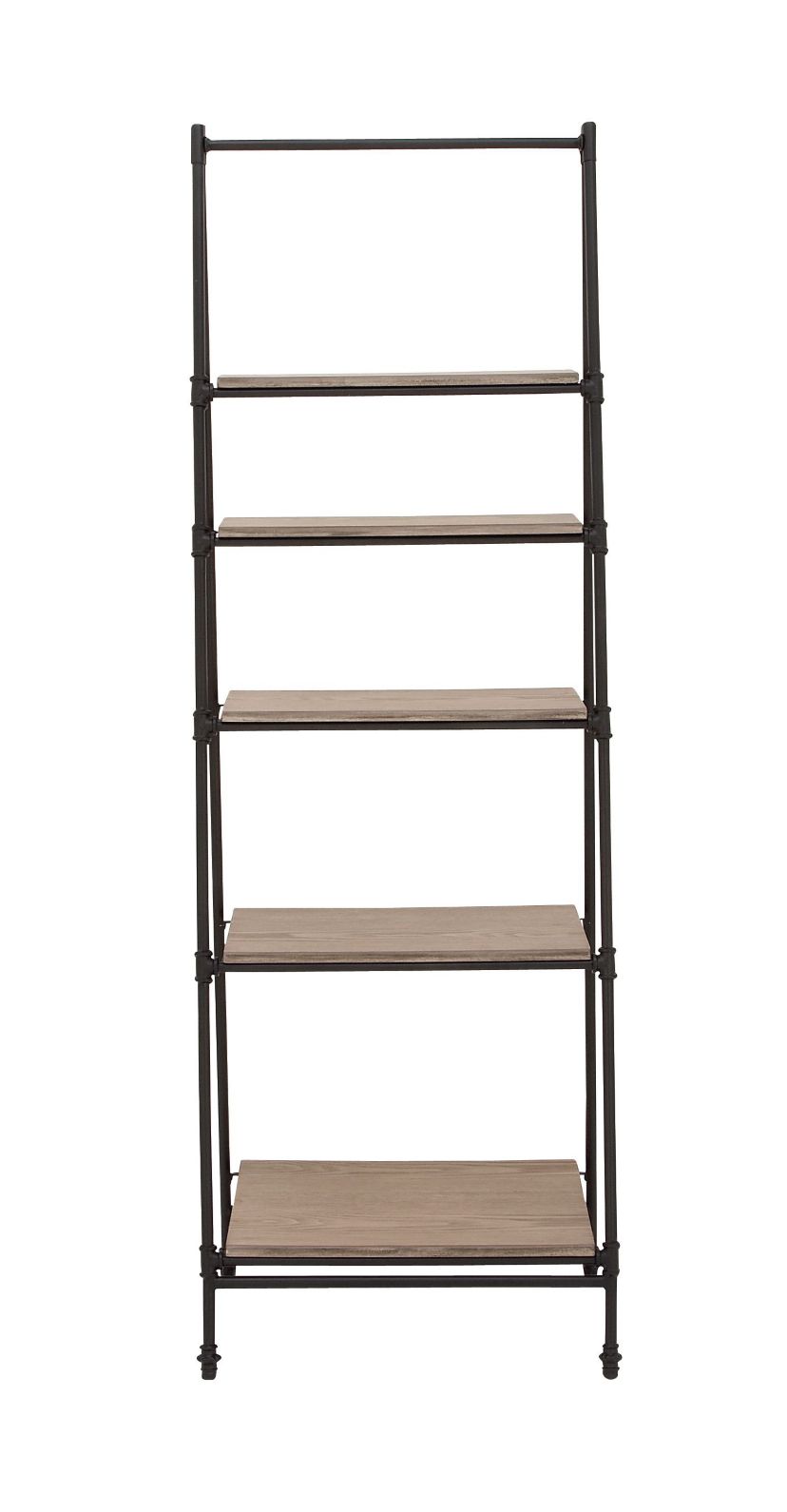 Industrial Wood Shelving Unit
