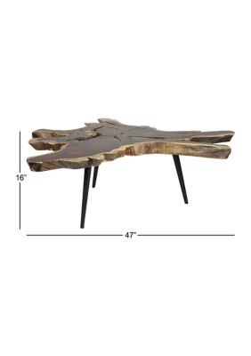 Contemporary Wood Coffee Table