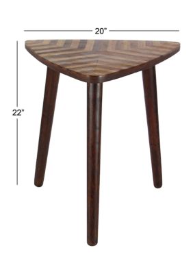 Modern Mango Wood Accent Table