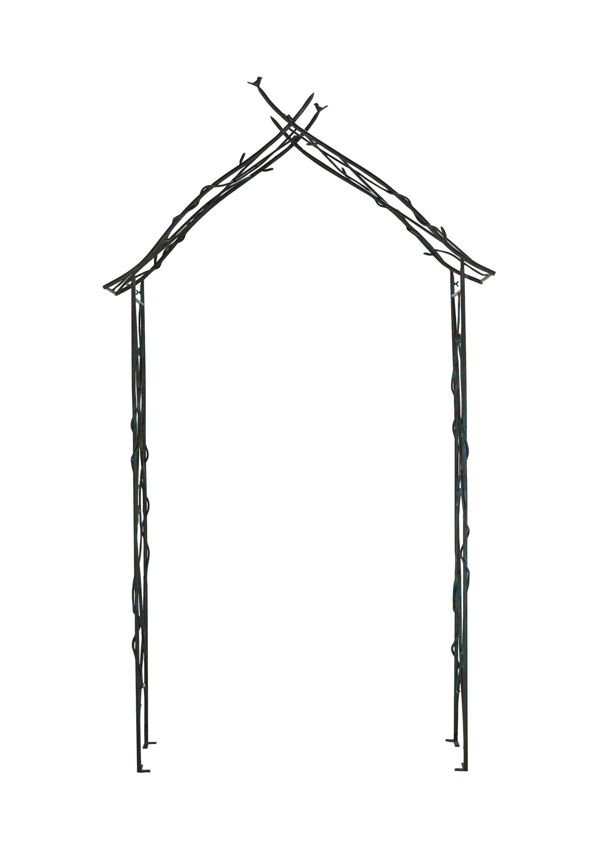 Traditional Metal Garden Arbor