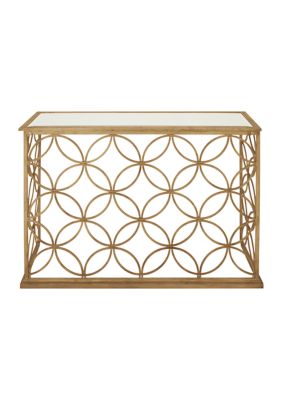 Traditional Metal Console Table