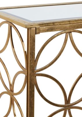 Traditional Metal Console Table