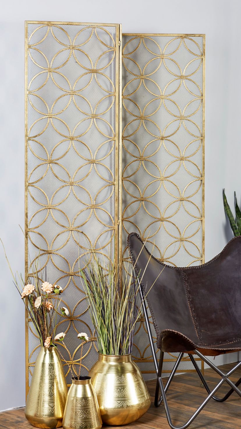Modern Metal Room Divider Screen