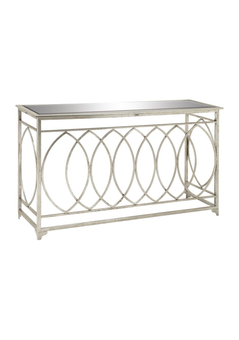 Traditional Metal Console Table