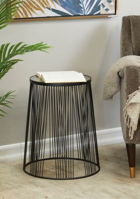 Contemporary Metal Accent Table