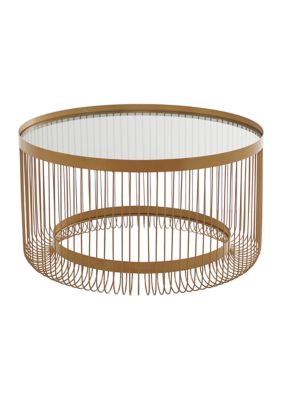 Contemporary Metal Coffee Table