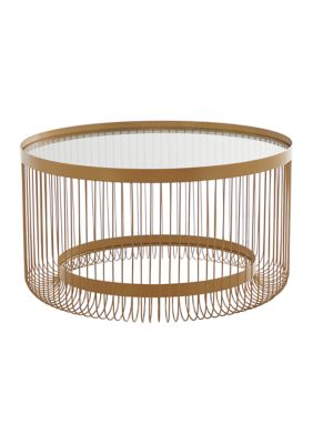 Contemporary Metal Coffee Table