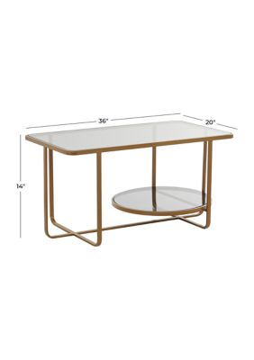 Contemporary Metal Coffee Table