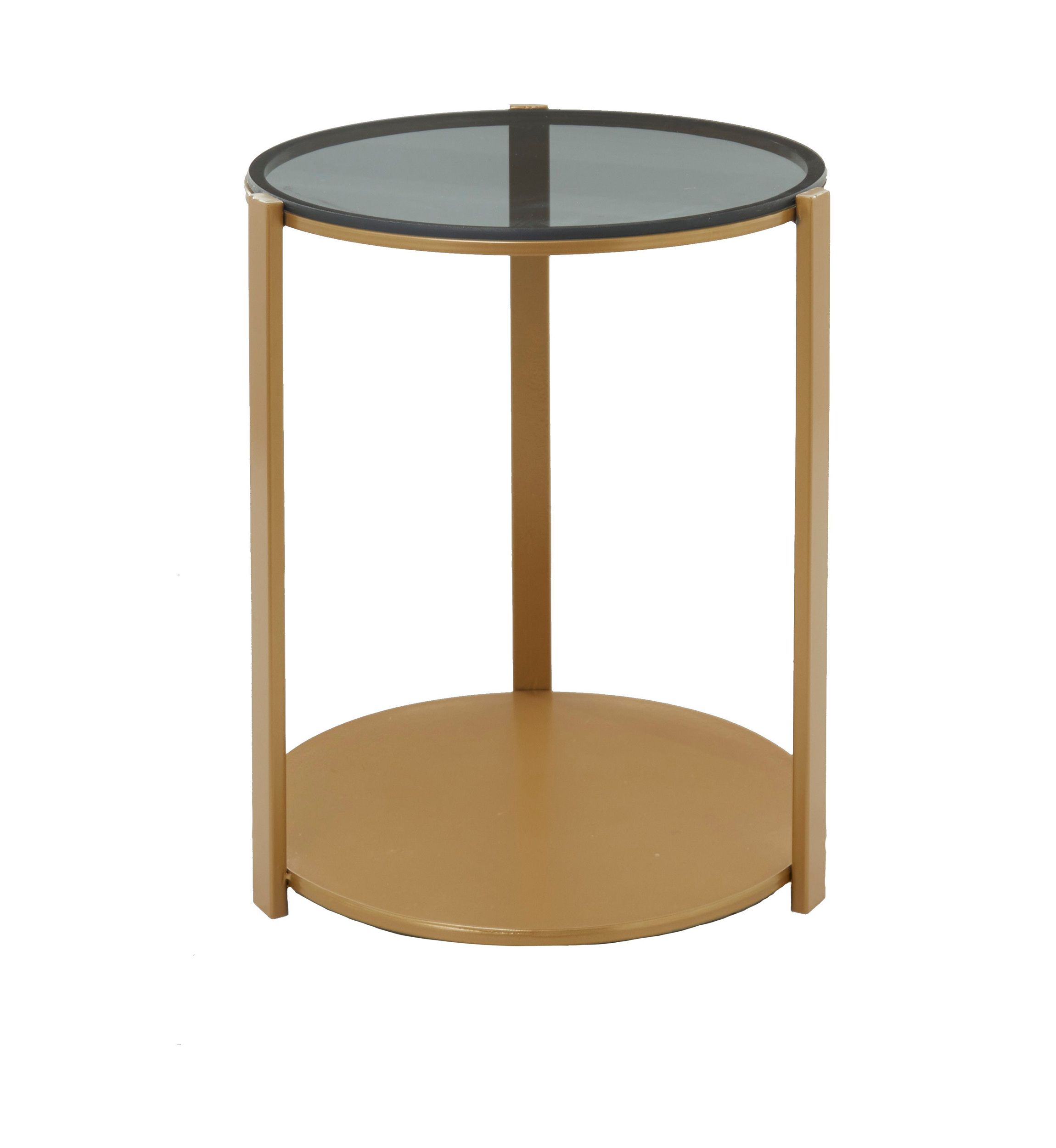 Contemporary Metal Accent Table