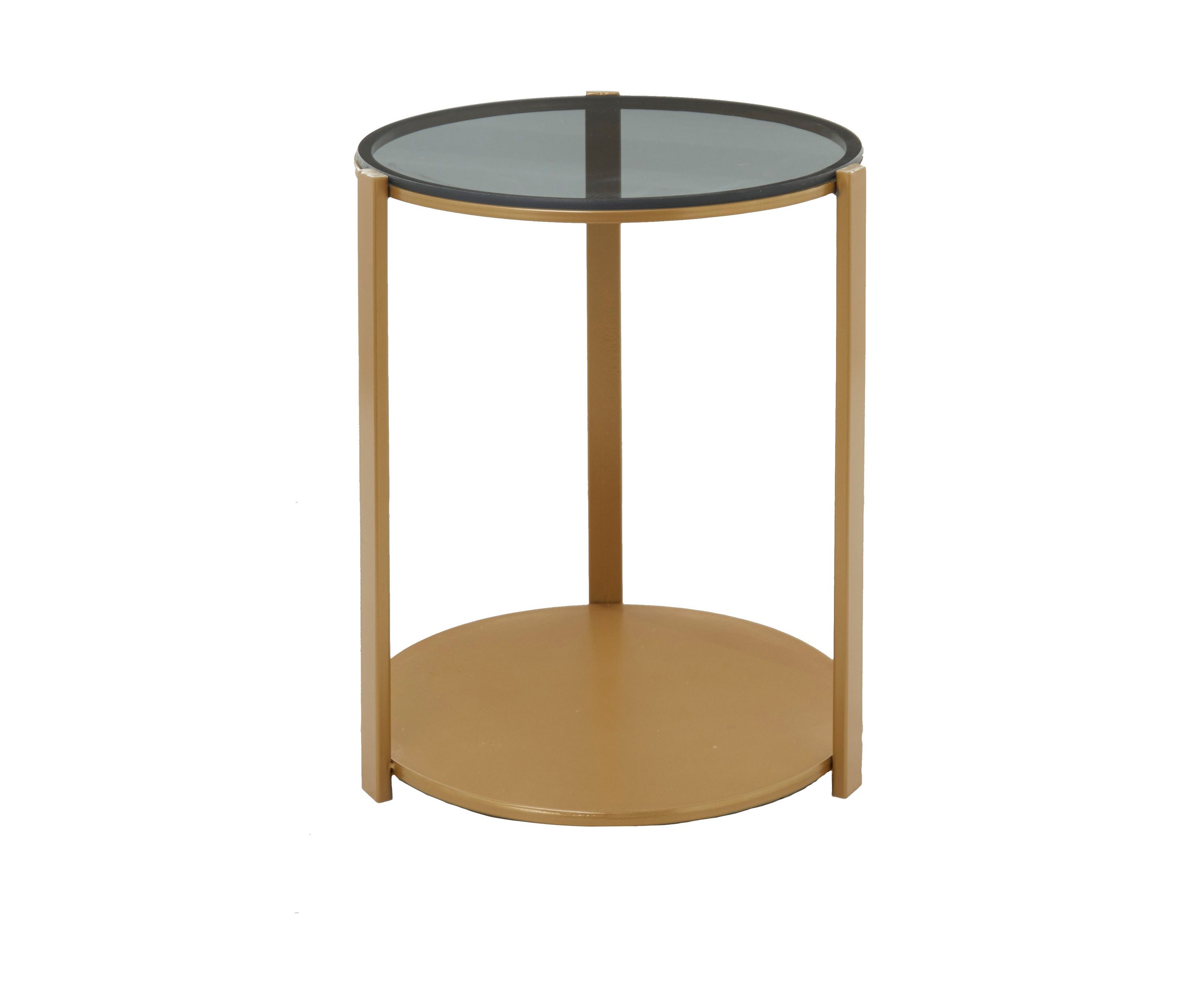 Contemporary Metal Accent Table