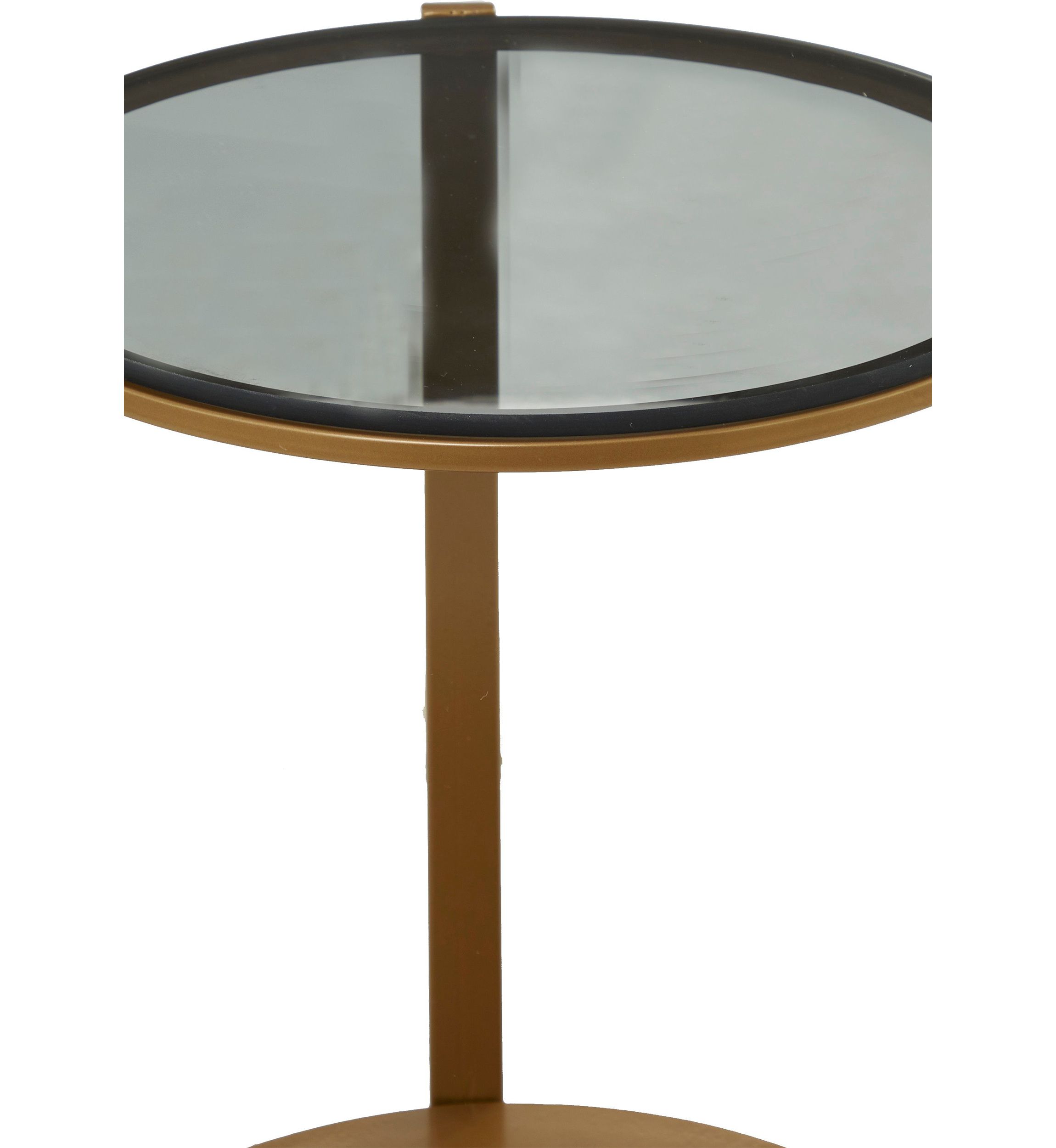 Contemporary Metal Accent Table