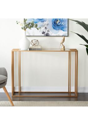 Contemporary Metal Console Table