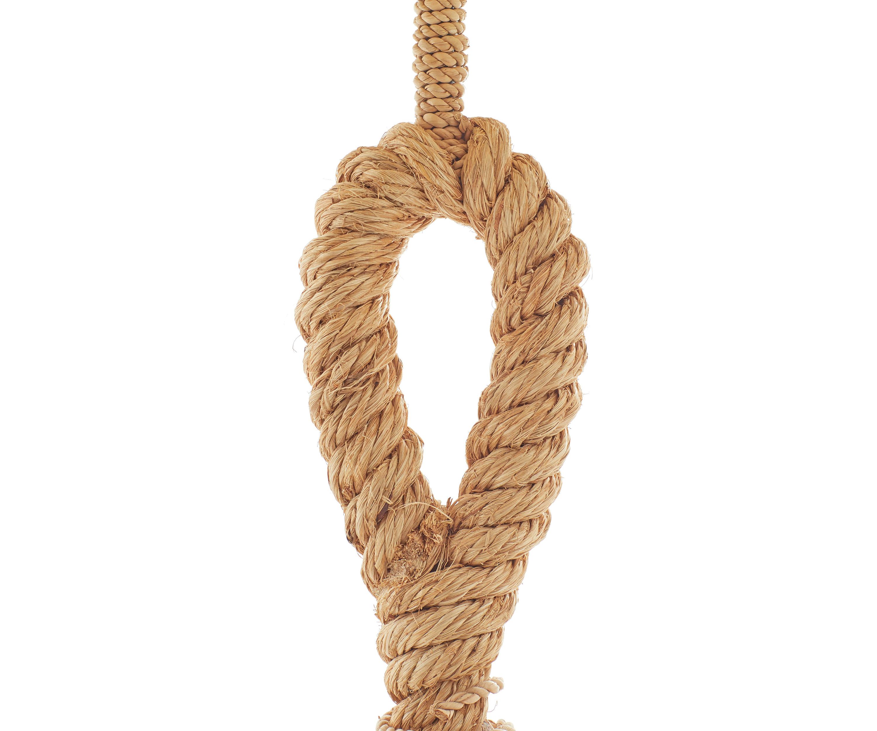 Rustic Jute Rope Table Lamp