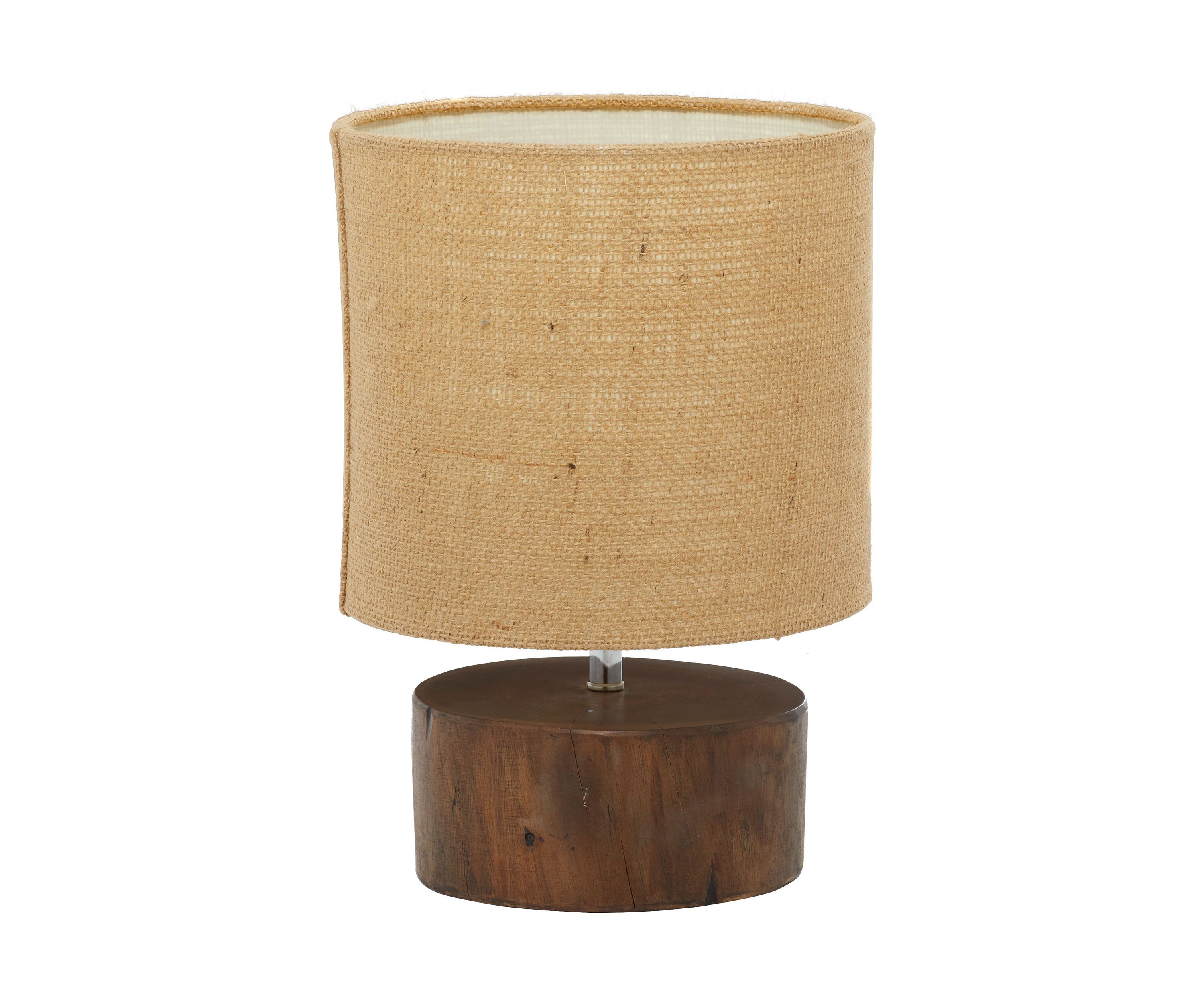 Rustic Wood Table Lamp