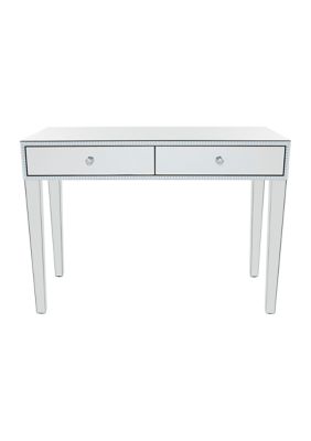 Glam Wood Console Table