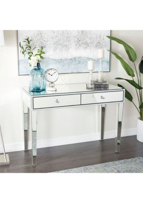 Glam Wood Console Table