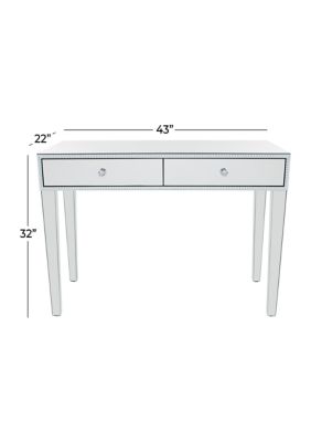 Glam Wood Console Table