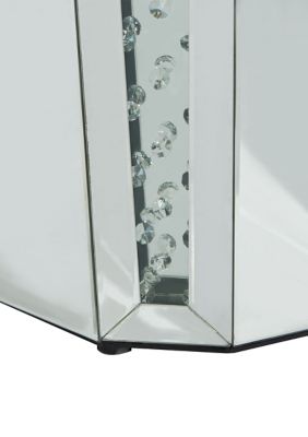 Glam Glass Accent Table