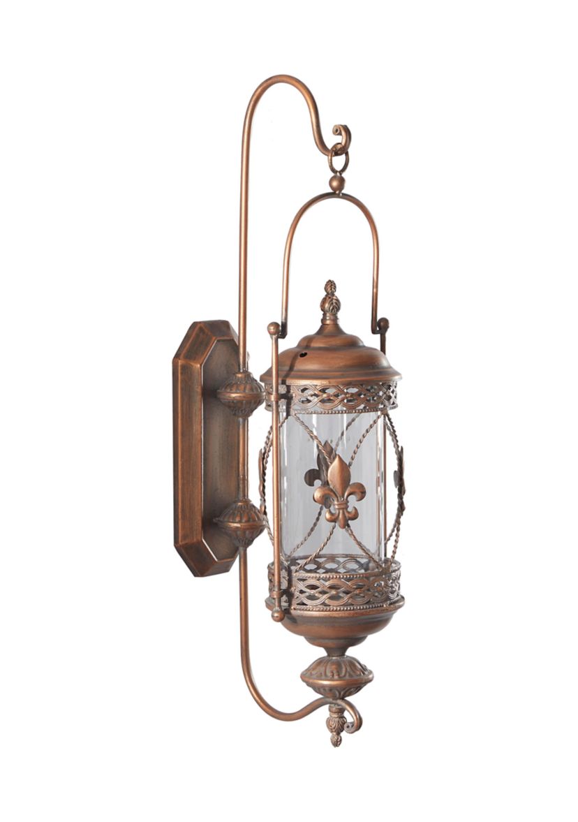 Traditional Glass Wall Sconce