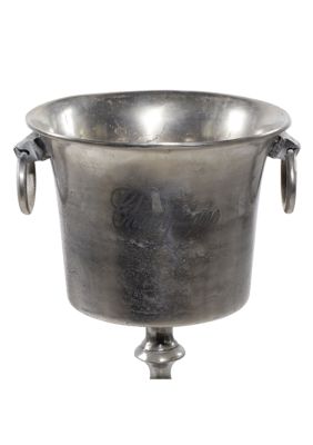 Traditional Aluminum Metal Ice Bucket